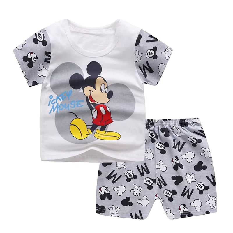 Poohvibes – Cartoon Summer Tracksuit for Little Explorers